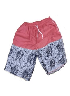 Buy Waterproof swim shorts - Simone patterned white and black in Egypt