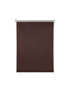 Buy Chail Rolling Easy to Use High Quality Blackout Roller Blind for Window Dark Brown 120 x 180 cm ETF7039 in Saudi Arabia