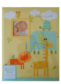 Buy Stepping Stones "Baby'S World" Baby'S First Memory Book Animals in Saudi Arabia