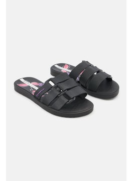 اشتري Kids Girl Slip On Slippers, Black في الامارات