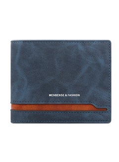 Buy Business Men's Wallet Short Wallet Card Holder Document Bag 12*9.5*2.5cm in Saudi Arabia