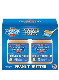 Buy Peanut Butter Crunchy Classic 510grams Pack of 2 in UAE