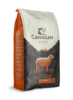 اشتري Canagan Grass-Fed Lamb for Dogs Dry Food 12kg في الامارات