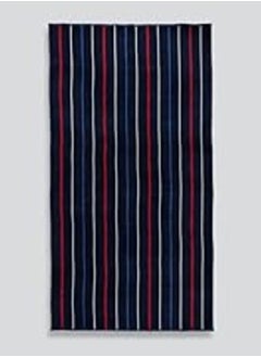 Buy Matalan Nautical Stripe Sand Resist Beach Towel, 180 cm x 100 cm Size in Egypt