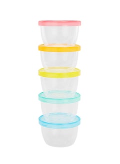 Buy Pack Of 5 Baby Bowls, Food Storage Containers- 1250 Ml in UAE