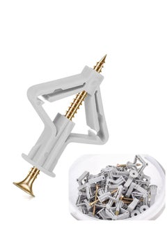 Buy Drywall Anchors Kit Hollow Wall Anchors Self Tapping Sheetrock Anchors Plasterboard Fixings Wall Fixing Screws in UAE