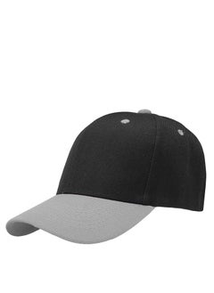 Buy Falari baseball cap adjustable size for running workouts and outdoor activities All seasons 1 pc black in UAE