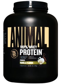 اشتري Animal Whey Vanilla 4 Lb 20G Protein Per Serving في الامارات