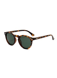 Buy Trendy Round Polarized Sunglasses for Women and Men Plastic Frame UV Protection High-Quality Materials Fashionable Design Gift Package Included in UAE