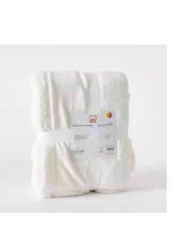 Buy Luxot Double Layer Twin Blanket 150x200 cm in Saudi Arabia