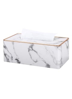 Buy Home Office Car Decorative Napkin Drawer Box with Lid in UAE