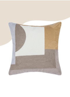 Buy Decorative Cushion Cover Multicolour 45 x 45Cm (Without Filler) in Saudi Arabia