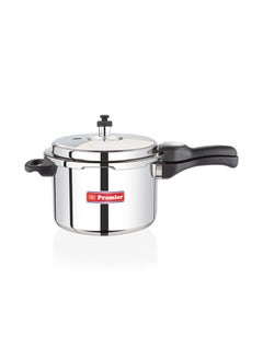 Buy 5Liters Premier Comfort Stainless Steel Sandwich Botttom Pressure Cooker with Induction- 5 Liters Silver in UAE