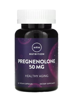 Buy Pregnenolone 50 mg 60 Vegan Capsules in Saudi Arabia