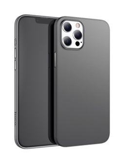 Buy Thin series high Jet black transparent PP case for iPhone 13 Pro in UAE