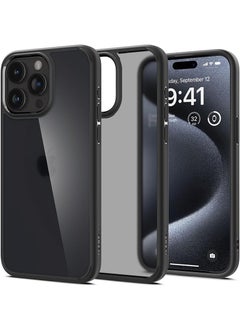 اشتري Ultra Hybrid for iPhone 15 PRO Case Cover - Frost Black في الامارات