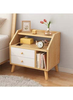 Buy Home Bedside Storage Cabinet With Drawer And Shelf in UAE