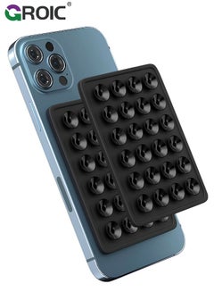 OCTOBUDDY MAX, Silicone Suction Phone Case Adhesive Mount (LIGHT BLUE)
