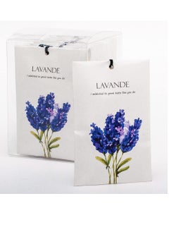 Buy Lavender Sachet 1Box 12Pcs Lavender Dried Flower Bag Scent Sachet Drawer Freshener Lavender Closet Air Freshener Scented Drawer Deodorizer Freshener for Drawers Closet Home Car Fragrance Product in UAE