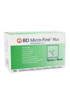 Buy Bd Microfine Pen Needle 32G*4Mm in UAE