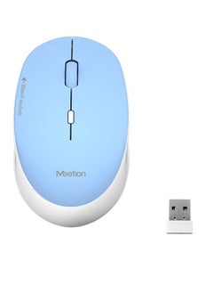 Buy MEETION 1600 DPI Wireless mouse R570 (BLUE) in UAE