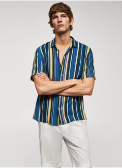 اشتري Stripe Regular Fit Shirt في السعودية