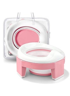 اشتري Portable Potty Training Seat, Foldable Training Toilet  for Toddler Kids, Potty Training Toilet for Outdoor and Indoor في السعودية