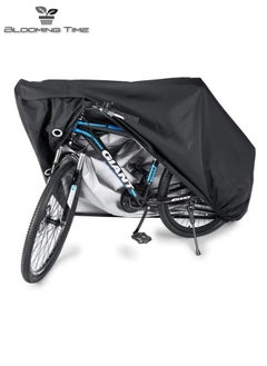 Buy Waterproof bike cover for all occasions black 190x65x98CM in UAE