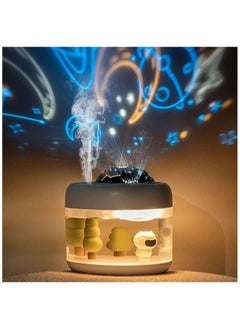 Buy 500ml Desktop Humidifiers with Night Light and Star Projector in UAE