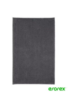 Buy Bath mat dark grey 50x80 cm in Saudi Arabia