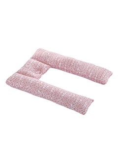 اشتري U Shape Baby Pillow  - Pink Square في الامارات