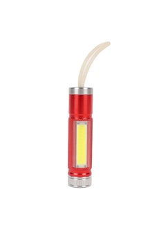 Buy Small flashlight with silicone hook ,red in Saudi Arabia