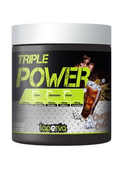 Buy Laperva Triple Power Pre-Workout, Crazy Cola, 30 Servings - 300 gm in Saudi Arabia