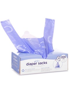 Buy Ubbi Disposable Diaper Sacks, Lavender Scented, Easy-To-Tie Tabs, Diaper Disposal or Pet Waste Bags, 200 Count in Saudi Arabia