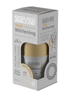 Buy Starville Whitening Roll on Sweet Vanilla 60 ml in Saudi Arabia