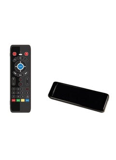 Buy Double Sided Wireless Keyboard Remote Control For Smart TV Black in Saudi Arabia