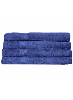 Buy 100% Cotton Ultra Soft Bath Towel Set,70x140 cm, Super Absorbent, Quick Dry And Antibacterial Treatment, 500 GSM Terry in UAE