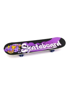 Buy skateboard By FunZz Size 79 X 20 Cm,Double Kick Concave Skate Board, Complete Skate Board Wood Outdoor Sports Longboards for Teens Adults Beginners Girls Boys Kids in Saudi Arabia