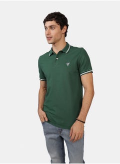 Buy AE Slim Fit Pique Polo Shirt in UAE