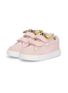 Buy Baby Girls Suede Classic LF Bow Sneakers in UAE