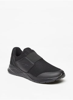 اشتري Womens Textured Slip-On Sports Shoes With Panel Detail في السعودية