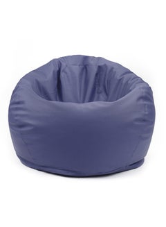 Buy Fatbag Faux Leather Bean Bag with Polystyrene Beads Filling(Navy blue) in UAE