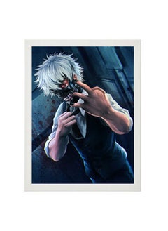 اشتري clayton swenson kaneki tokyo ghoul illustration wall art poster frame في مصر