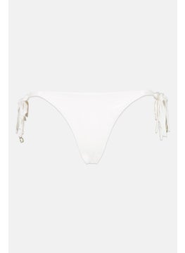 اشتري Women Swimwear Bikini Bottom, White في الامارات