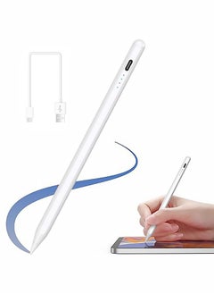 Buy Stylus Pen for iPad 9th&10th Gen, Apple Pencil 2nd Generation for iPad 2018-2023, iPad Pencil for iPad Pro 11/12.9 3/4/5 Gen, iPad Mini 5/6, iPad 6/7/8, iPad Air 3/4/5, White in UAE