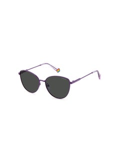 Buy Women's UV Protection Cat Eye Sunglasses - Pld 6188/S Violet 55 - Lens Size: 55 Mm in UAE