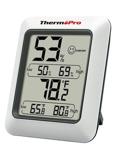 اشتري TP50 مقياس رطوبة رقمي ترمومتر داخلي للغرفة ومقياس للرطوبة مع مراقب لدرجة الحرارة في السعودية
