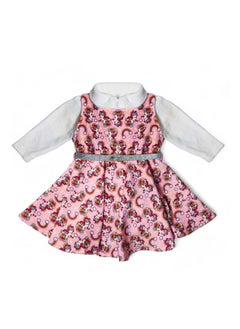 Buy Girls set dress + undershirt + belt in Egypt