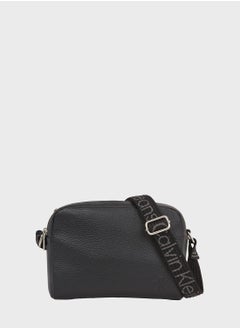 Buy Zip Over Logo Detailed Crossbody in UAE