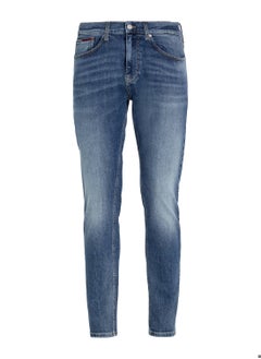 Buy Men's Slim Light Denim Jeans , Blue in UAE